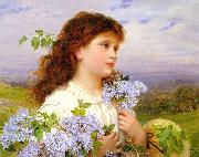 Sophie Gengembre Anderson The Time Of The Lilacs Spain oil painting reproduction